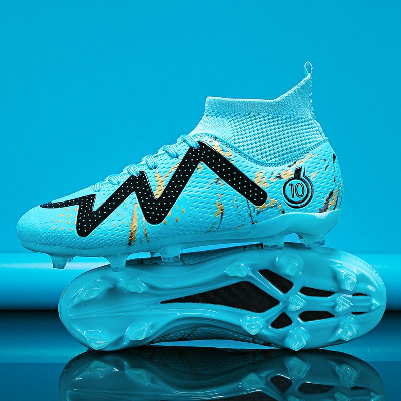 Outdoor Professional Men Football Sneakers Boy Soccer Shoes High Ankle Men's Cleats Training Sport Shoes Soccer Boots