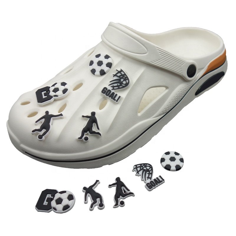soccer team shoe charms club football shoe charms Soft Pvc MLS europe footy teams soccer shoe charms for clog