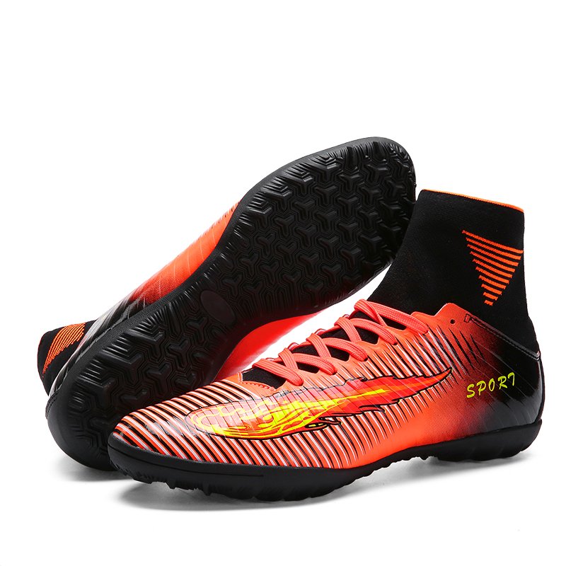 2023 comfortable Factory Direct High Top football shoes soccer boots indoor soccer shoes turf soccer shoes