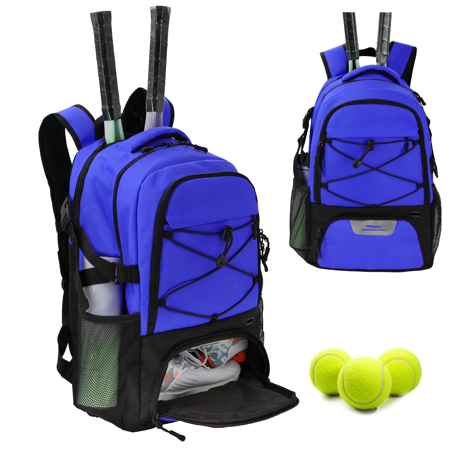 Custom large capacity Gym racket bags PU baseball backpack pickleball bag casual sports Gym Paddle backpacks