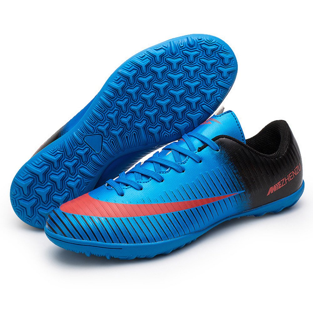 wholesale soccer shoes Men's High Top Rubber Sole Soccer Boots football shoes