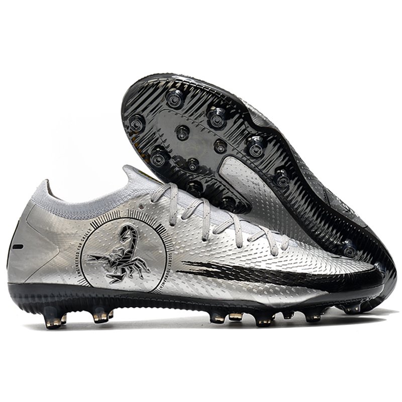 Factory Wholesale Cheap OEM Soccer shoes AG Men's Professional black sports shoes Phantom GT Football Boots Cheap
