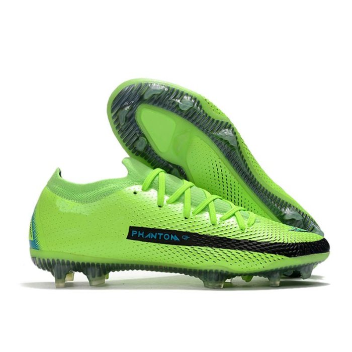 Men Soccer Shoes Low Ankle High Quality Phantom GT Dynamic Fit CR7 FG Mens chuteira campo Football Sports Women Sneakers