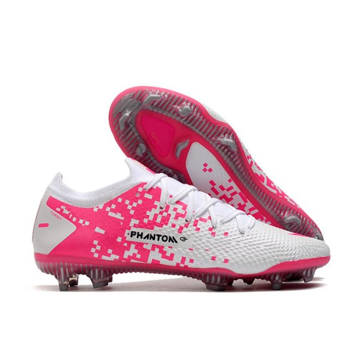 Men Soccer Shoes Low Ankle High Quality Phantom GT Dynamic Fit CR7 FG Mens chuteira campo Football Sports Women Sneakers