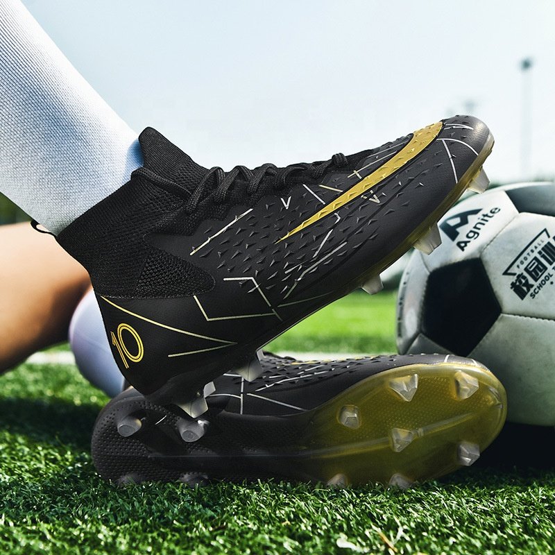 New men Soccer Shoes children outdoor Football shoes men's soccer boots Wholesale Hot sale