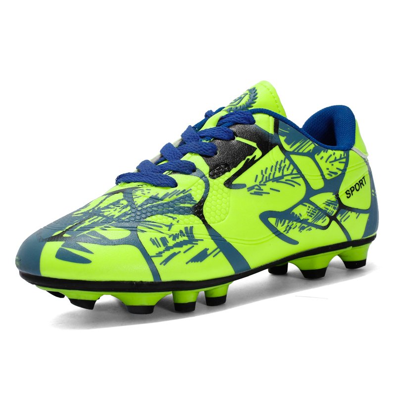 Factory Wholesale Soccer Shoe Football Boots Kids Boy Girl Sneakers Cleats Training Outdoor Football Shoes
