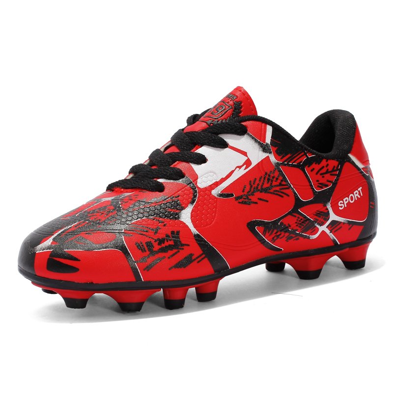 Factory Wholesale Soccer Shoe Football Boots Kids Boy Girl Sneakers Cleats Training Outdoor Football Shoes