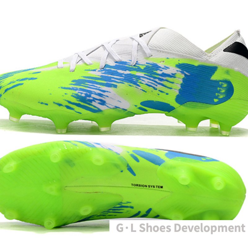 chaussures de sport football shoes men soccer cleats net Mesh adhesive boots Professional PVC high-top training sneakers