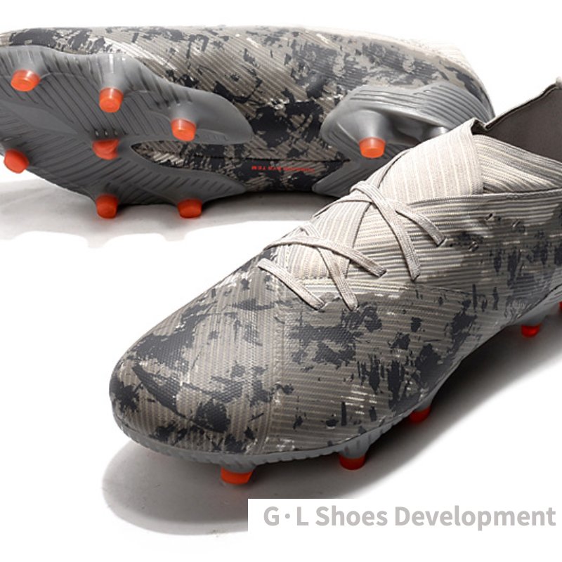 chaussures de sport football shoes men soccer cleats net Mesh adhesive boots Professional PVC high-top training sneakers