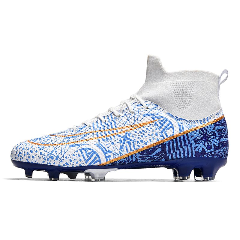 high quality famous brand indoor football shoes high ankle football shoes summer and winter factory wholesale