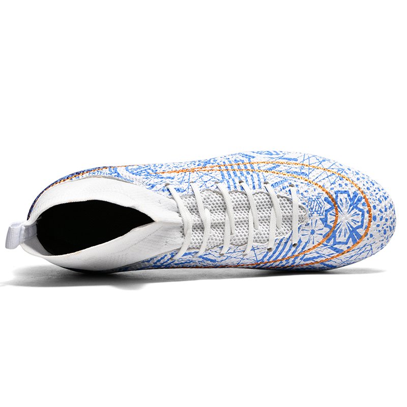 high quality famous brand indoor football shoes high ankle football shoes summer and winter factory wholesale
