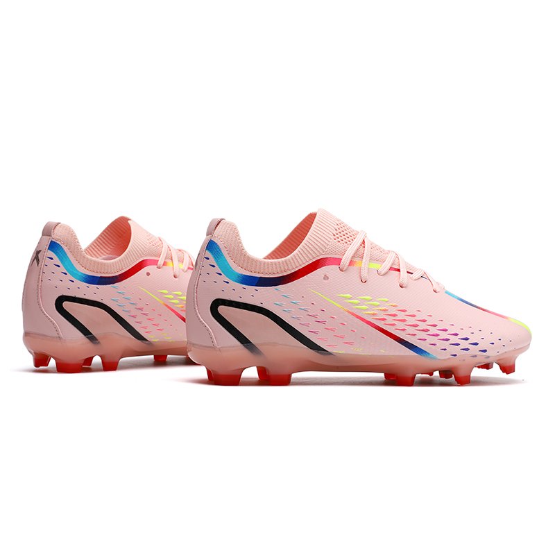Women Football Original Boots Designer Soccer Sports Shoes Pink Futsal Shoes Brand Logo Custom Soccer Cleats for Men