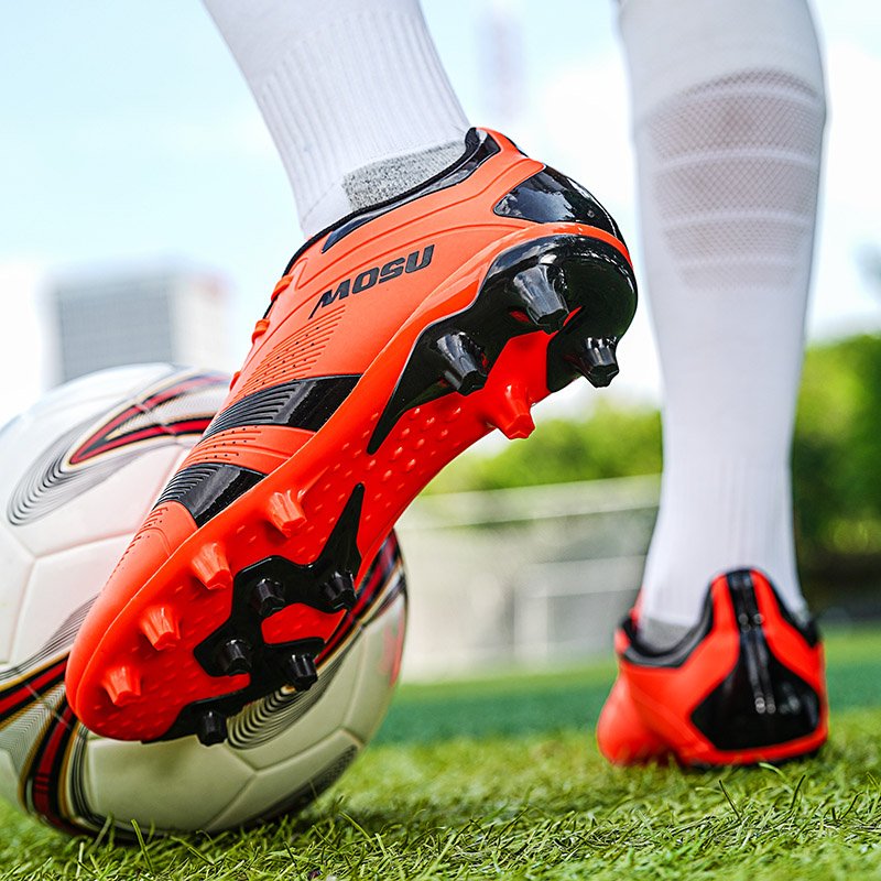 Greatshoes Red Soccer Boots Spikes Shoes For Football,University Soccer Shoes For Men Boot Sports Football