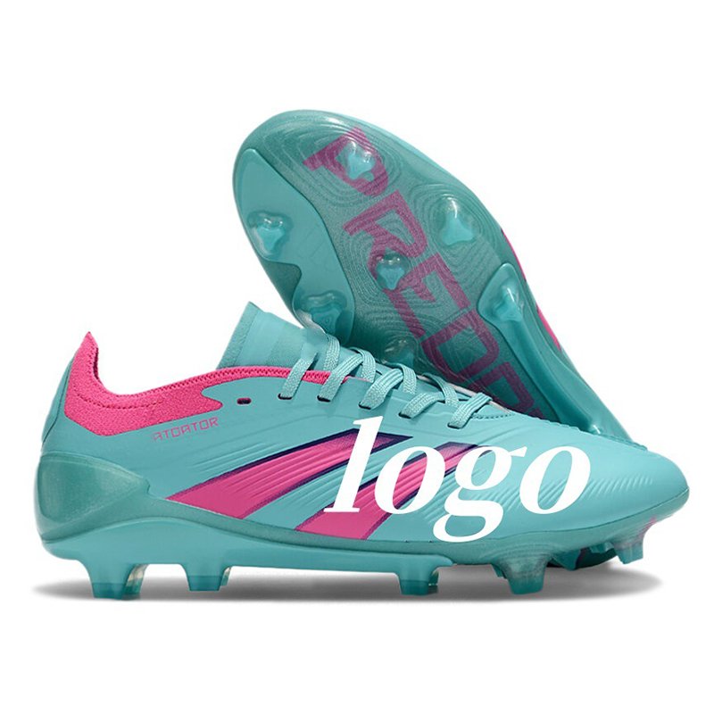 Men's Professional Low Cut Soccer Cleats Breathable Athletic Football Boots Indoor/Outdoor TF/FG Training Summer Sports Shoes