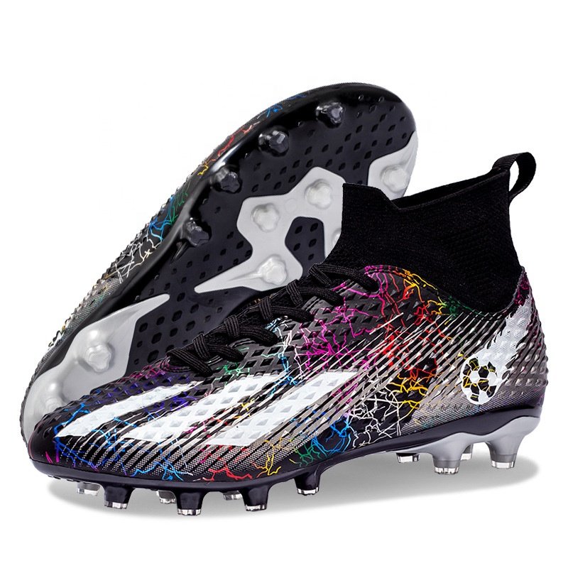 New man Soccer Shoes children Football Boots men's shoes Wholesale Mesh Hot sale