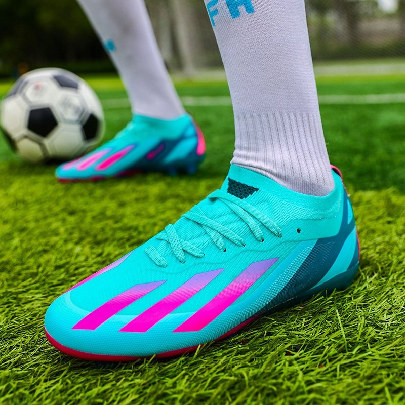 Men's High Low Ankle Leather Indoor FG Cleats Cheap Soccer Football Boots for Sale