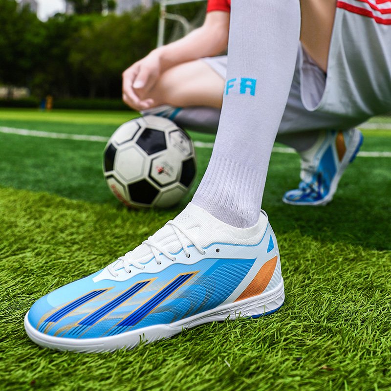Men's High Low Ankle Leather Indoor FG Cleats Cheap Soccer Football Boots for Sale