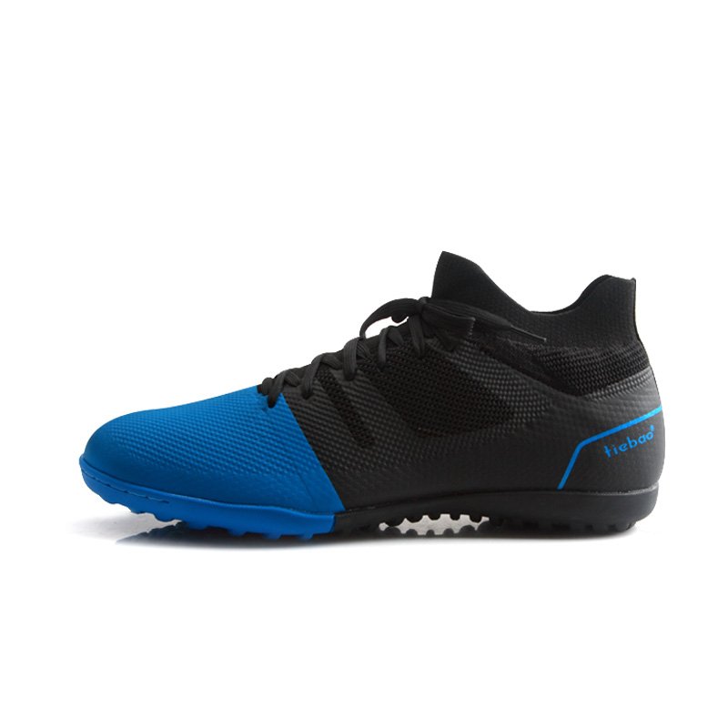 OEM China guayos XV FG low cut chuteira futebol football boots black and white shoes outdoor boys turf football boots
