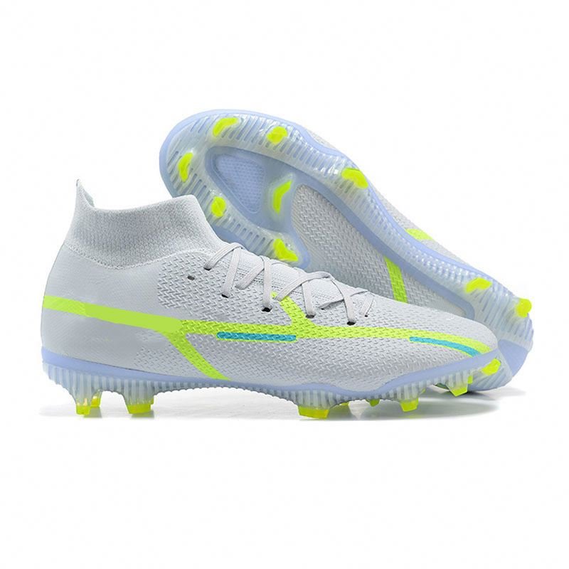 Best Quality Men's Soccer Sneaker Cleats Breathable round Toe Football Boots for Winter & Summer High Quality for Sports