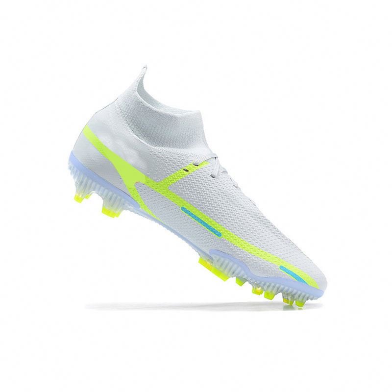 Best Quality Men's Soccer Sneaker Cleats Breathable round Toe Football Boots for Winter & Summer High Quality for Sports