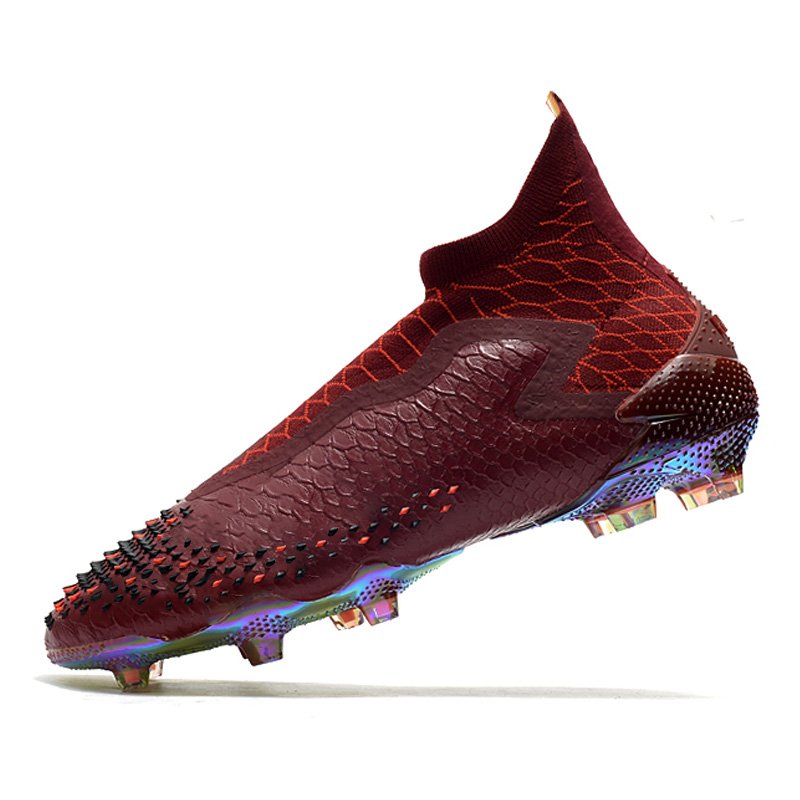 Popular Colorful Soccer Shoes Outdoor Training Durable Football Boots Women boots flat sport High Quality FG Spikes Cleats