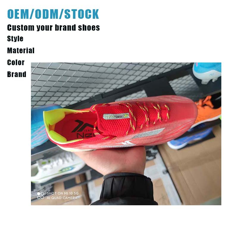 Manufacturer wholesale customized football cleats outdoor fashion style football shoes Men's football shoes