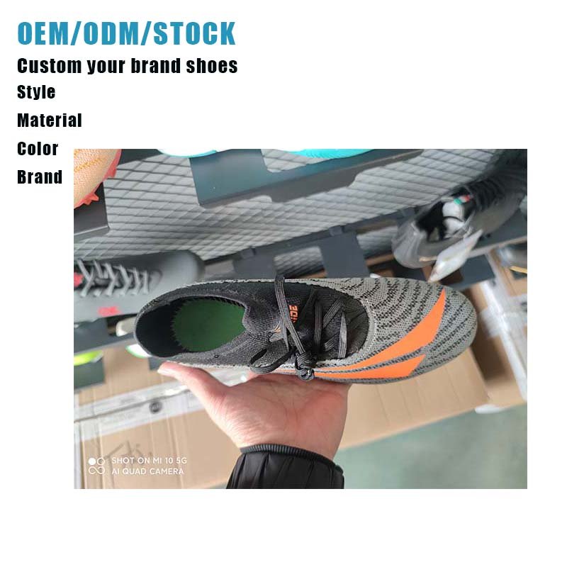 Manufacturer wholesale customized football cleats outdoor fashion style football shoes Men's football shoes