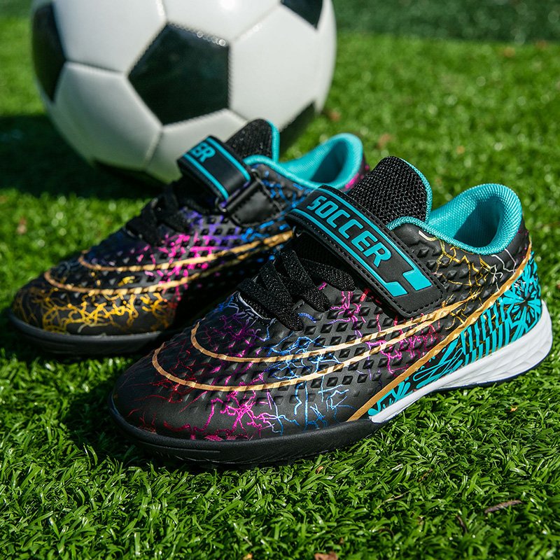 Best selling style factory superfly kids football shoes soccer shoes sports shoes football indoor outsole turf made in China