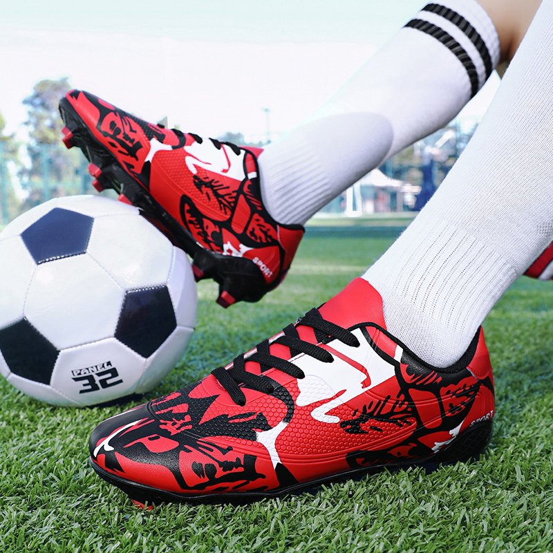 Wholesale football boots soccer shoes Mens Sneakers Cleats Training Outdoor Turf Athletic Football Shoes