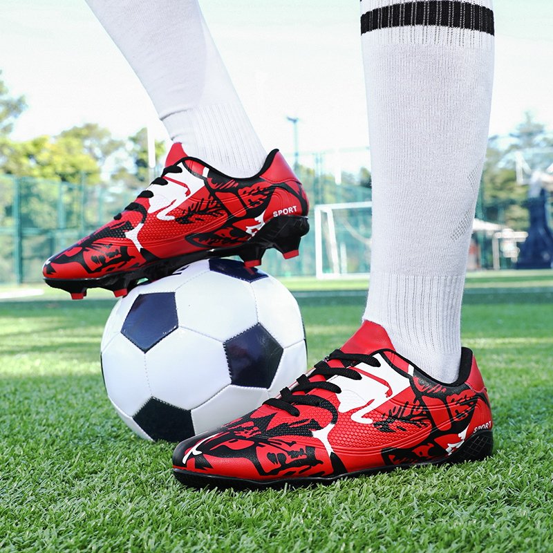 Wholesale football boots soccer shoes Mens Sneakers Cleats Training Outdoor Turf Athletic Football Shoes
