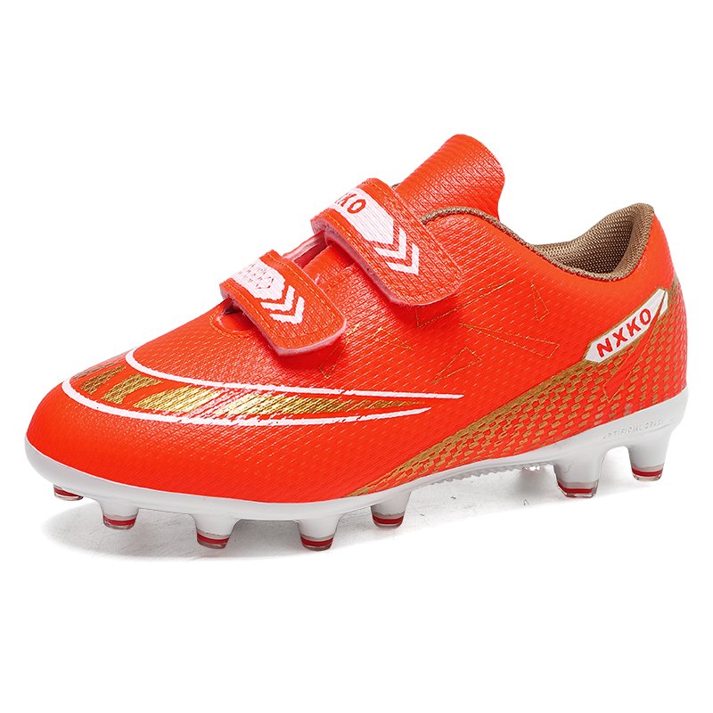 Children Turf Training Sport Soccer Shoes Outdoor Cleats Football Shoes Teenagers Children Football Long spikes sneakers
