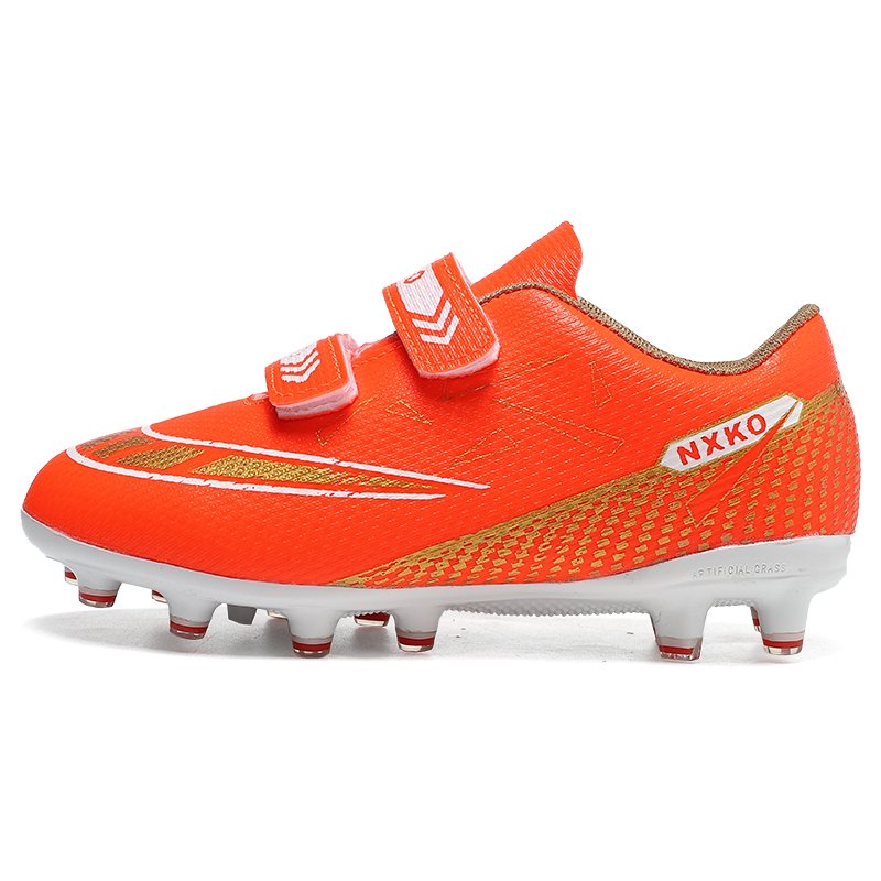 Children Turf Training Sport Soccer Shoes Outdoor Cleats Football Shoes Teenagers Children Football Long spikes sneakers