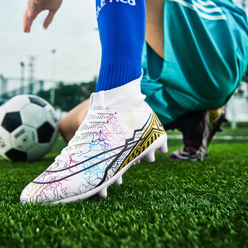 Men Turf Indoor Soccer Shoes Cleats Original Superfly Futsal Football Boots Sneakers Men Chaussure De Foot