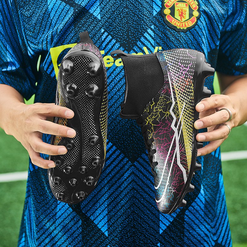 Men Turf Indoor Soccer Shoes Cleats Original Superfly Futsal Football Boots Sneakers Men Chaussure De Foot