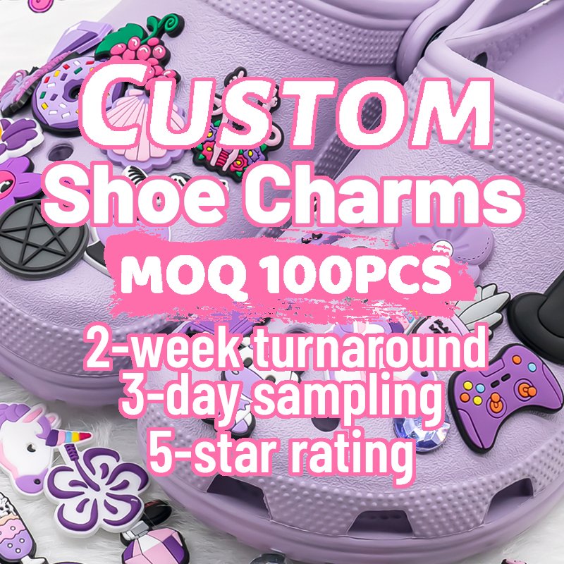 Novel Modern Designer Sports Charm Clog Accessories PVC Rubber Buckles Sneakers Team Soccer Wrestling Basketball Shoe Clip Bulk
