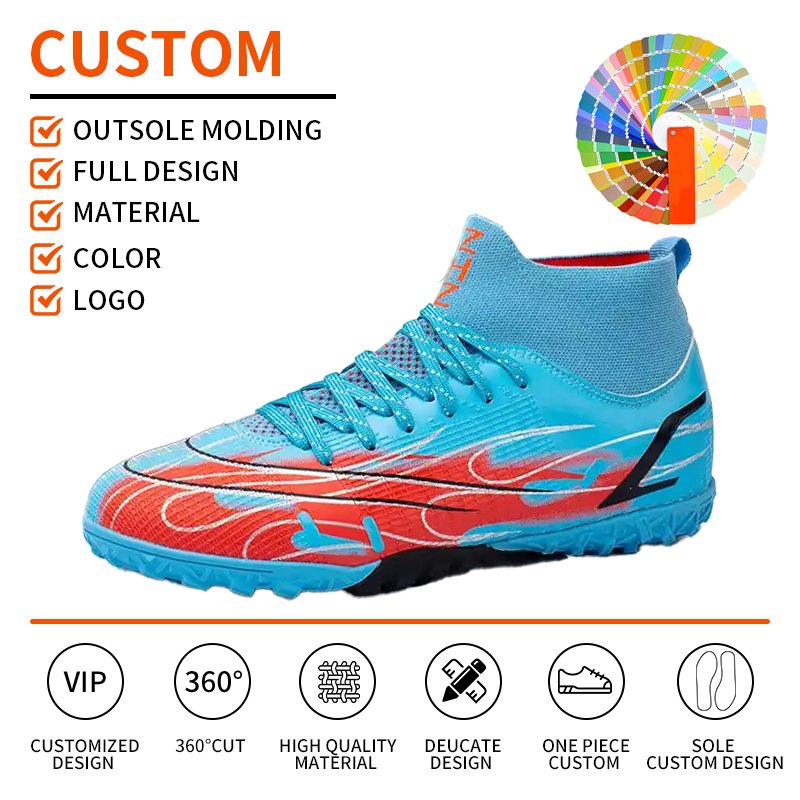 Factory Offer Hot Sale High Quality Indoor Soccer Shoes Wholesale Men's Outdoor Turf Soccer Shoes