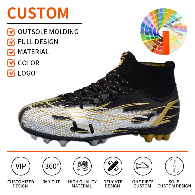 Factory Offer Hot Sale High Quality Indoor Soccer Shoes Wholesale Men's Outdoor Turf Soccer Shoes