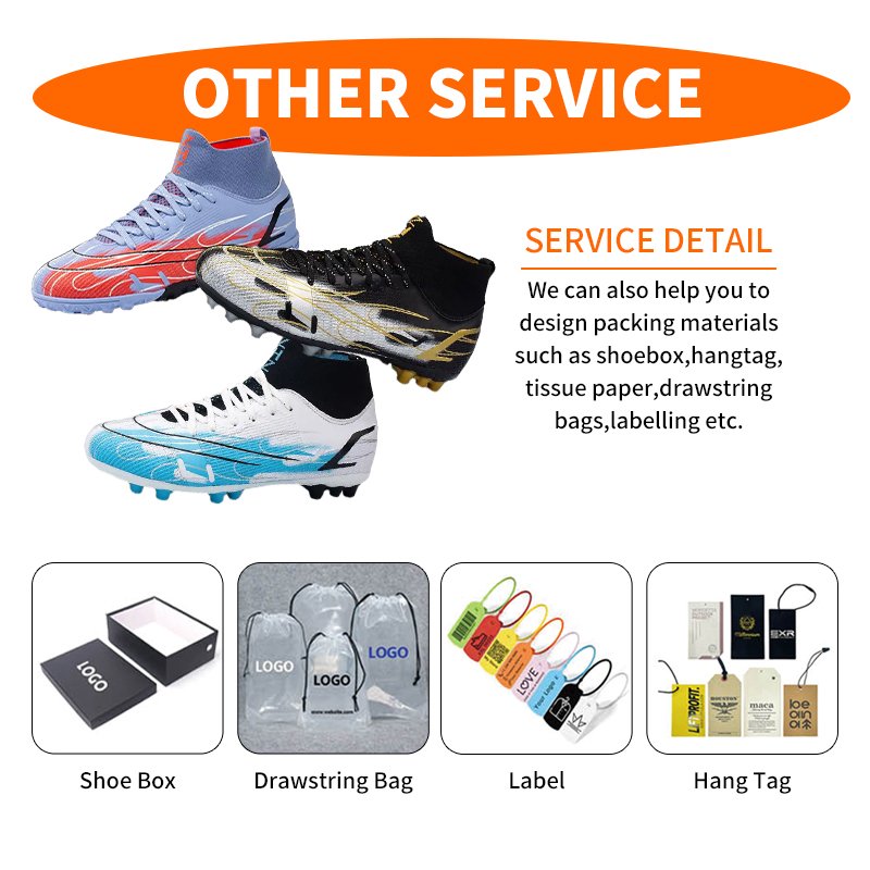 Factory Offer Hot Sale High Quality Indoor Soccer Shoes Wholesale Men's Outdoor Turf Soccer Shoes