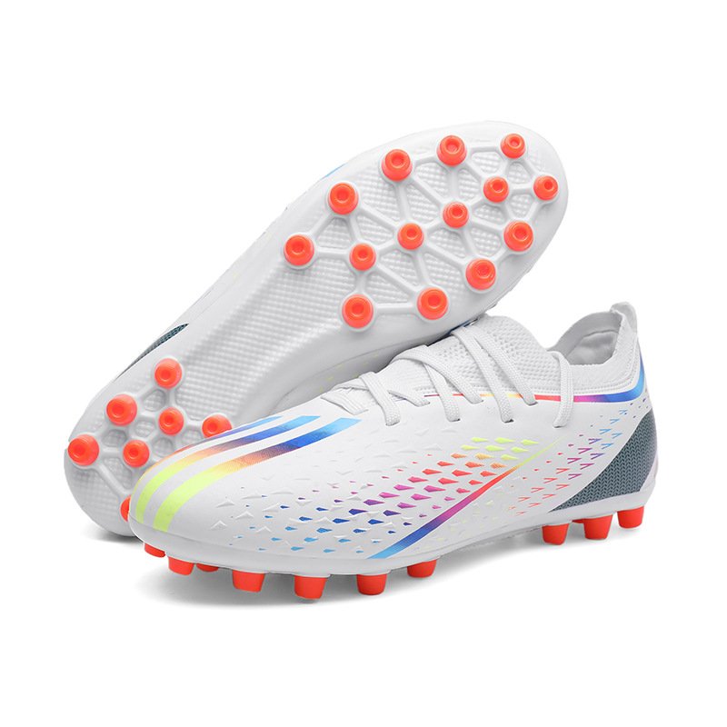 high quality men's AG spikes football shoes broken spikes sneaker design Messi style artificial grass with the same style