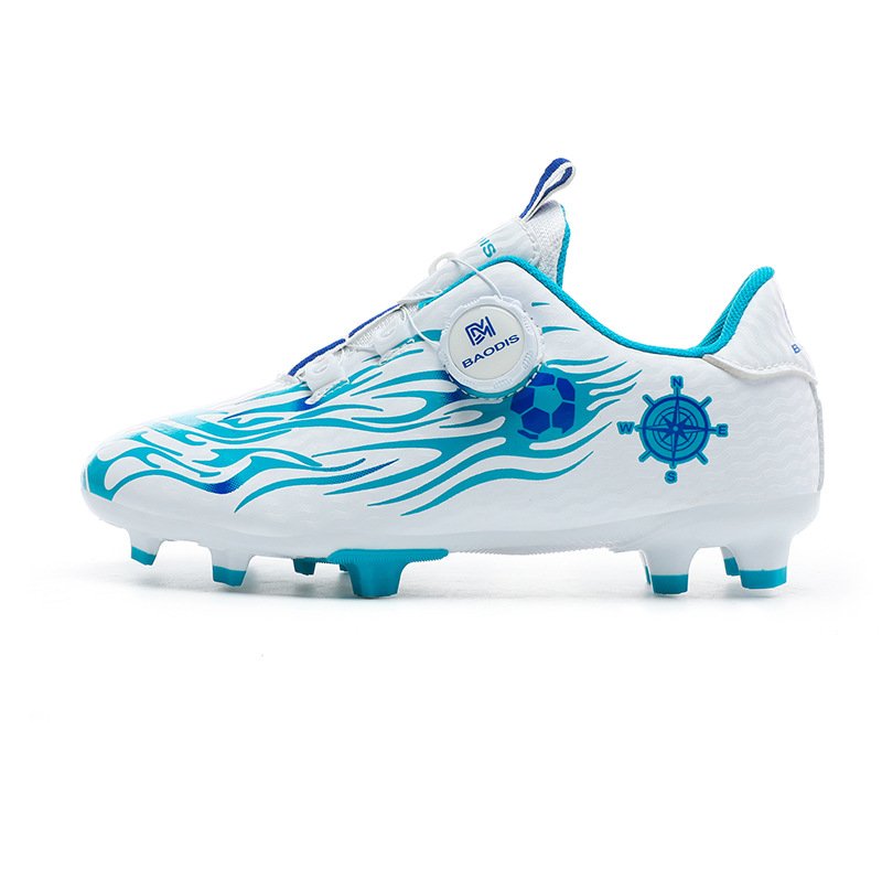 Customized Teenagers Football Shoes Popular Design Outdoor Soccer Shoes Sport Online Boy Football Soccer Boots