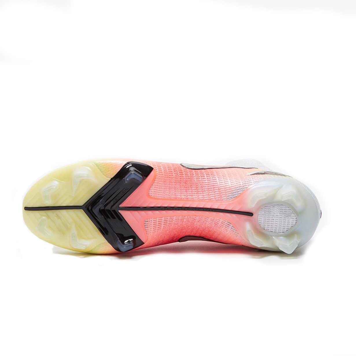Drop Shipping Large Size Unisex FG Spike Football Shoes 2021 Breathable High Top Sock Soccer Shoes Men Training Sport Sneakers