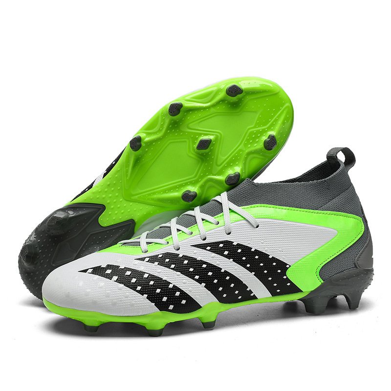 Cross-Border 2024 New Low-Top Soccer Shoes Male Long Nail Broken Nail Student Grass Soccer Training Shoes