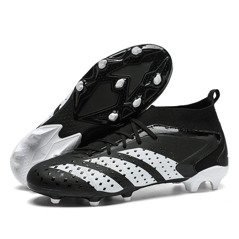 Cross-Border 2024 New Low-Top Soccer Shoes Male Long Nail Broken Nail Student Grass Soccer Training Shoes