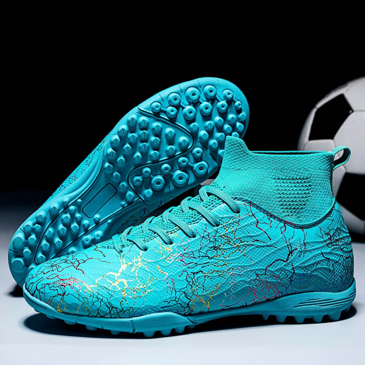 Wholesale Cheap High Quality Athletic Soccer Shoes for men women European Championship children's Custom Sports Football Boots