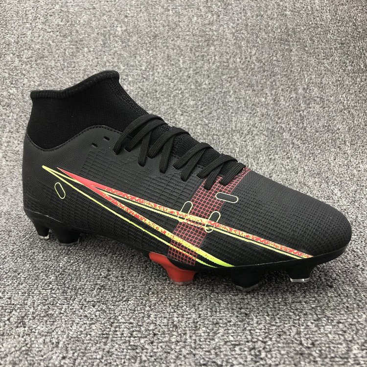 Men The Superfly Sport Ag High Ankle Professional Turf Football Boots Indoor Soccer Cleats Futsal Shoes White Sneakers For Men