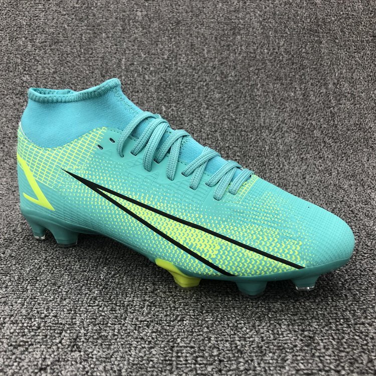 Men The Superfly Sport Ag High Ankle Professional Turf Football Boots Indoor Soccer Cleats Futsal Shoes White Sneakers For Men