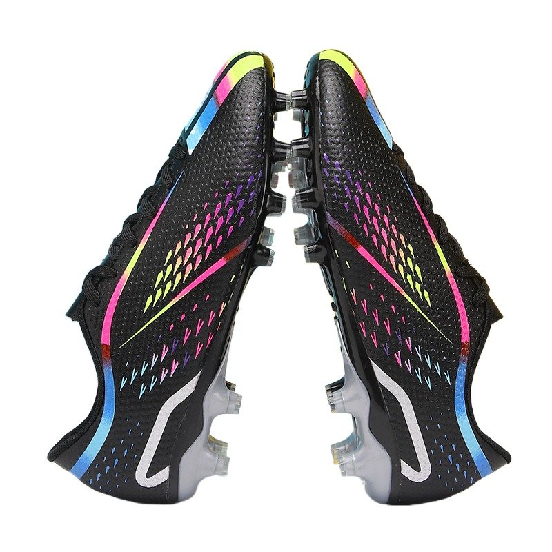 Soccer shoes male Flat bottom broken nail training shoes Student artificial grass long nail skin foot