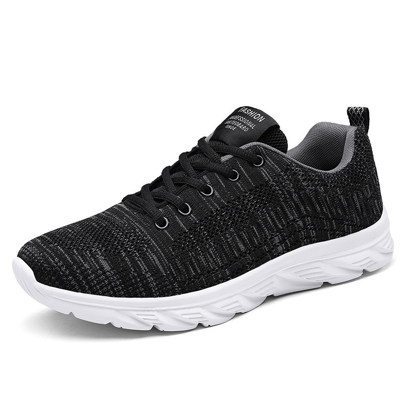 High Quality Men's Lace-Up Casual Sneakers Comfortable Mesh Breathable Summer Autumn Walking Shoes New Versatile Running Shoes