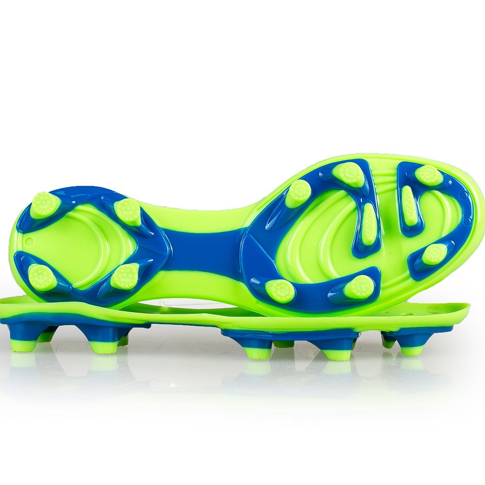 High Quality Breathable Light Weight Outdoor Sport Soccer Sole With Pvc Injection Tpr Materials