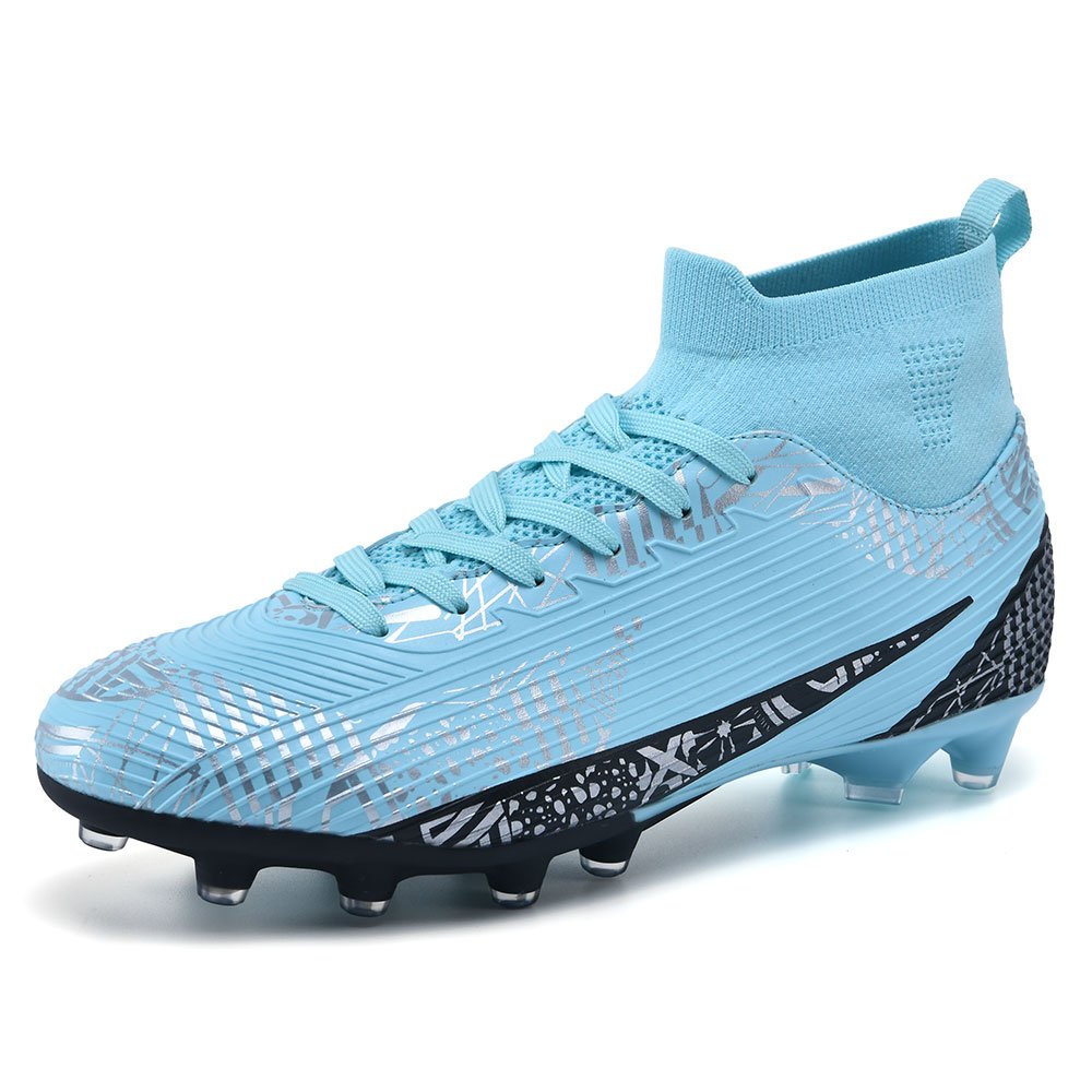 Men's Football Boots with TPU Sole Breathable Anti-Skid Soccer Shoes Wear-Resistant and for All Seasons Hot Sale!